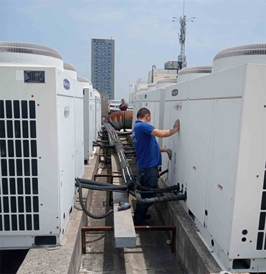 高淳中央空调制热和不制冷系统维修方法